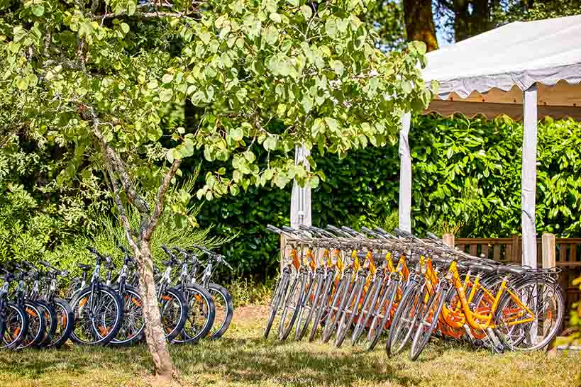 camping près de Vannes avec vélo