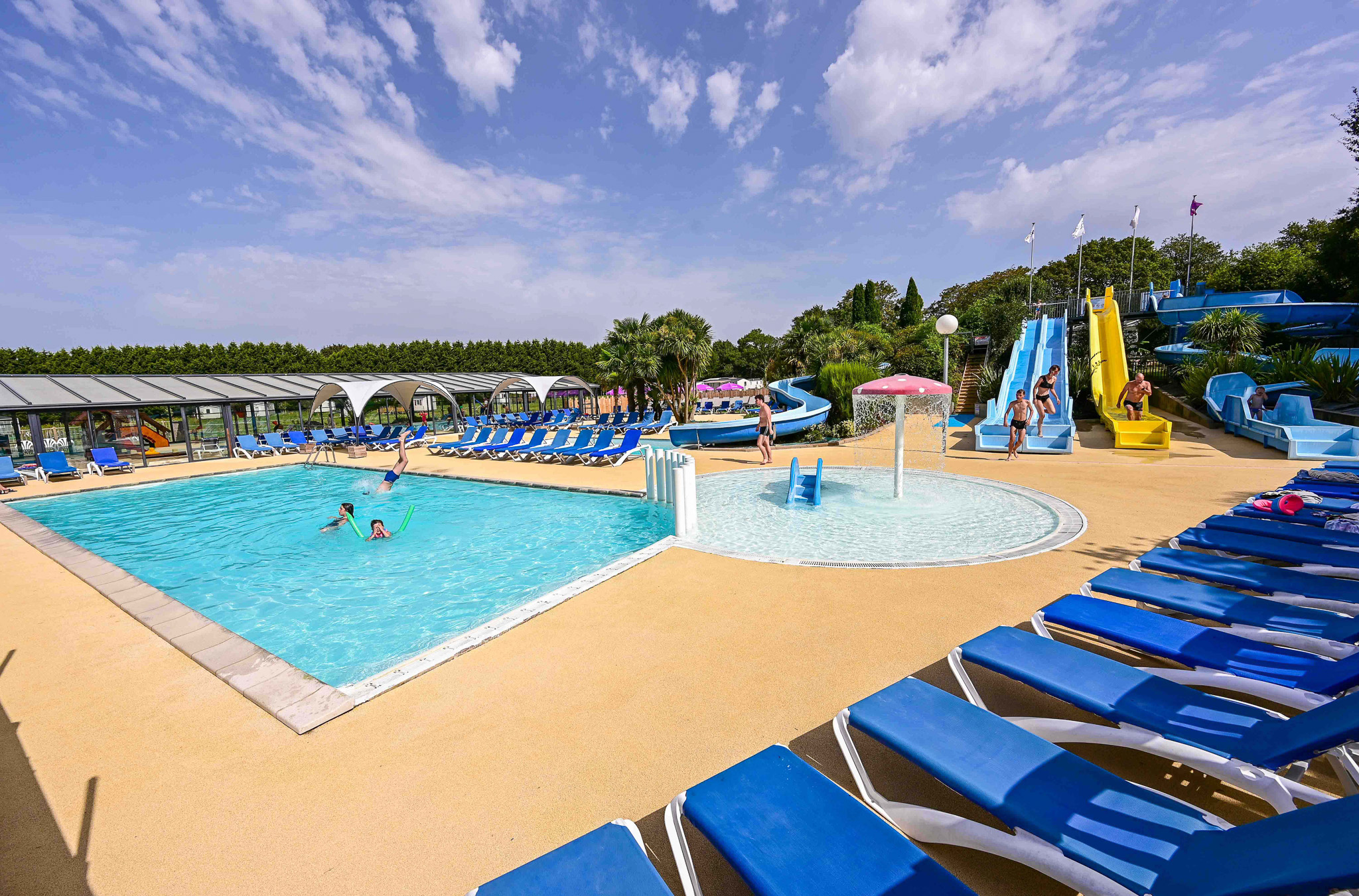 camping avec parc aquatique morbihan