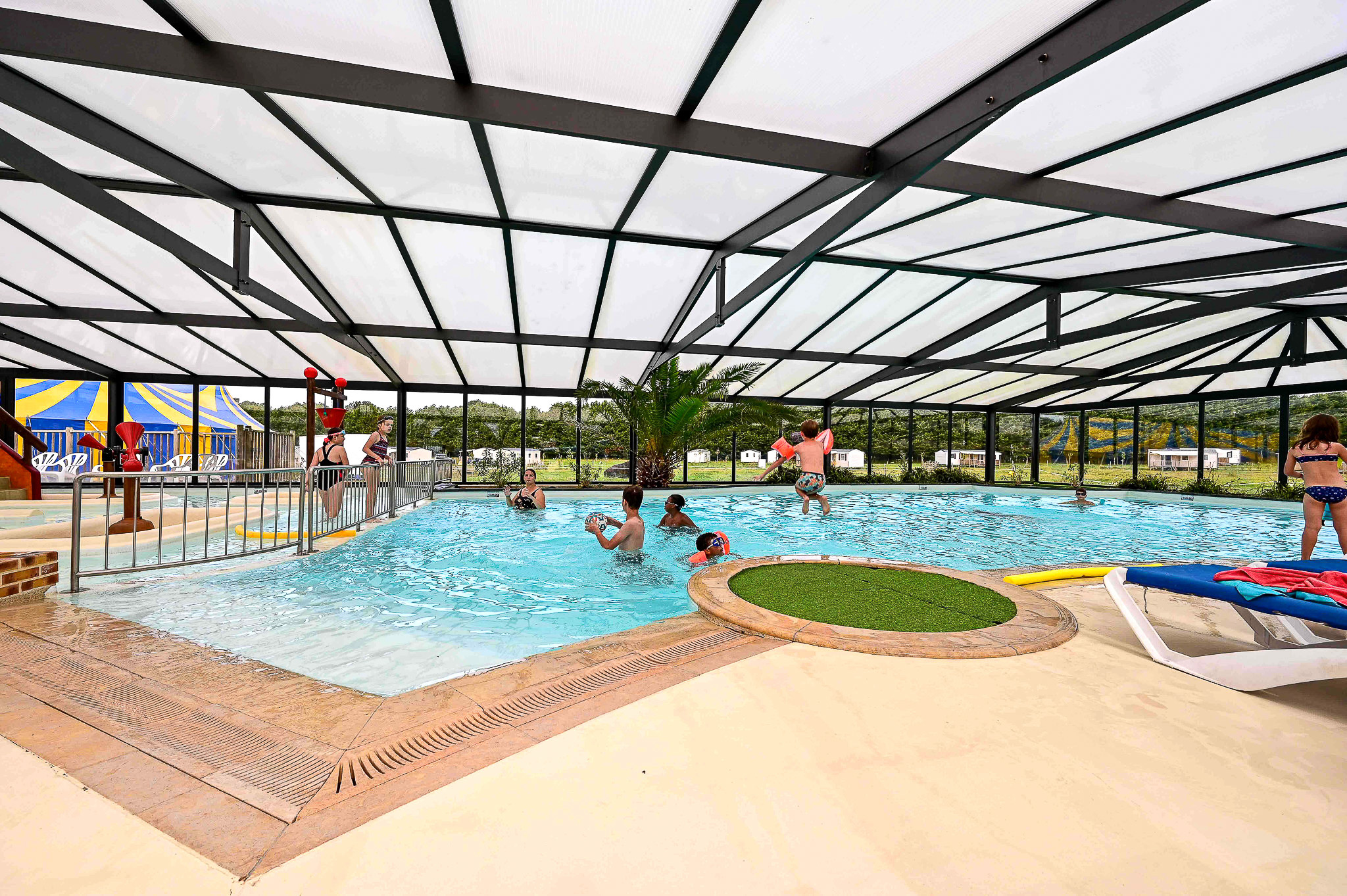 camping Piscine avec toboggans vendée