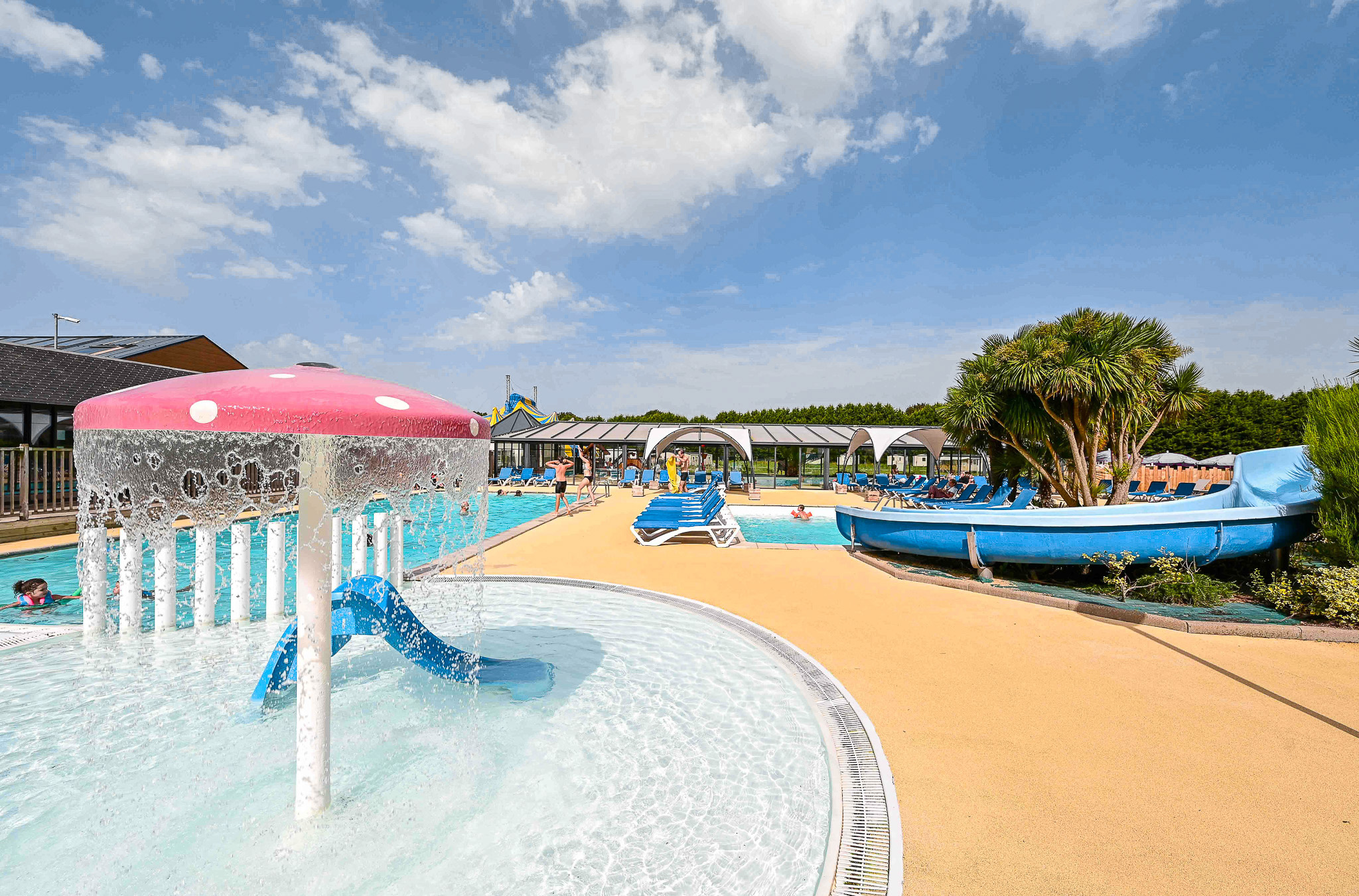 camping avec piscine couverte vendée