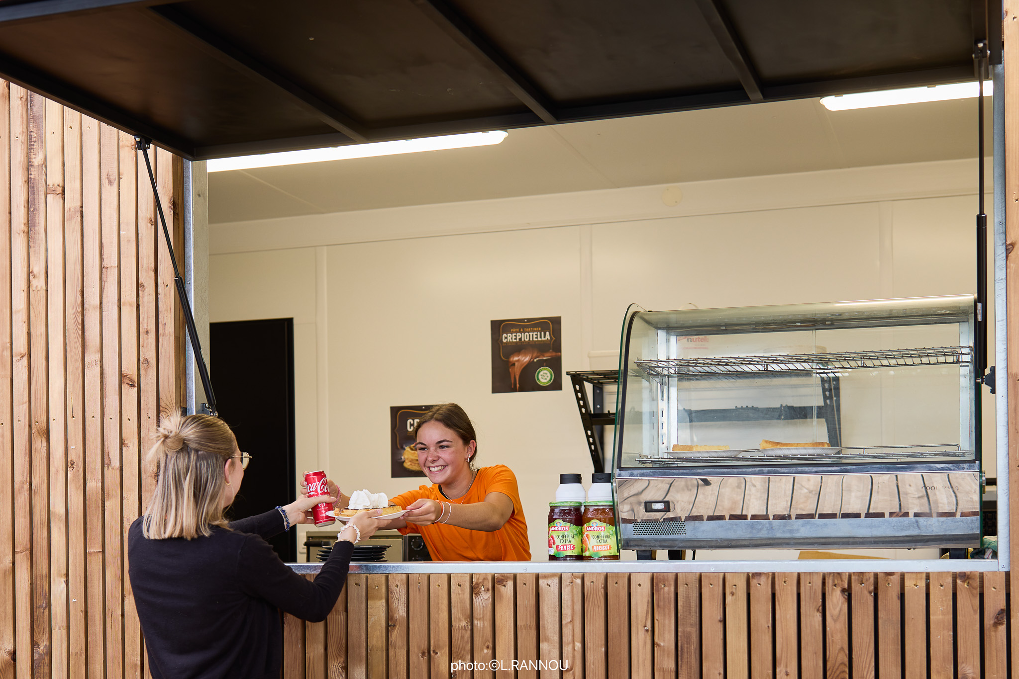 food truck au camping les Jardins du Morbihan dans le morbihan